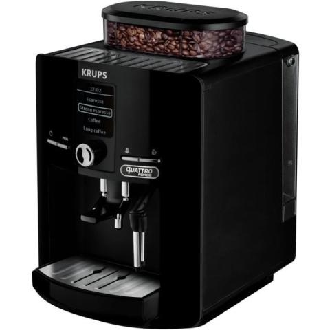Expresso broyeur KRUPS YY3076FD Espresseria Quattro Force Noir Expresso broyeur KRUPS YY3076FD Espresseria Quattro Force Noir