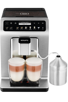 Expresso avec broyeur Krups YY4132FD EVIDENCE PLUS TITANE AVEC POT A LAIT INOX Expresso avec broyeur Krups YY4132FD EVIDENCE PLUS TITANE AVEC POT A LAIT INOX