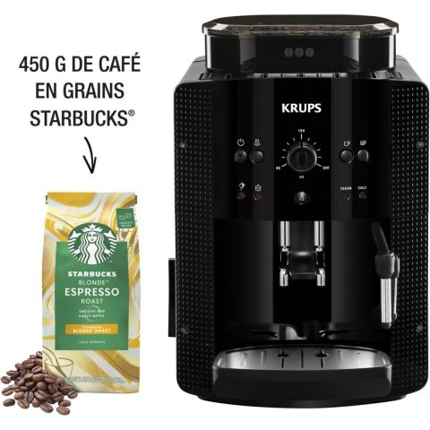 Expresso Broyeur KRUPS YY4540FD essential noire