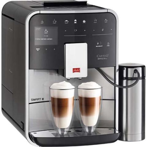 Expresso avec broyeur Melitta Barista TS Smart® F860-100 Gris et Noir