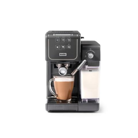 Expresso combiné cafetière BREVILLE Prima Latte III gris foncé VCF146X Expresso combiné cafetière BREVILLE Prima Latte III gris foncé VCF146X