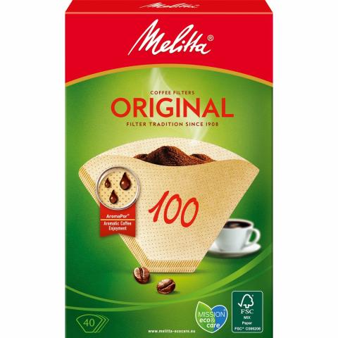 Filtre A Cafe 100 40pack 9pcs Dfp