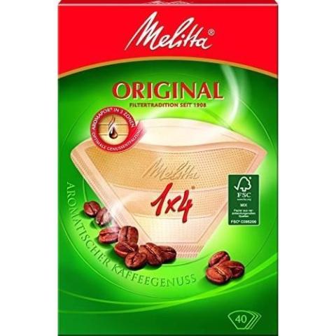 Filtre à café MELITTA 1x4 cm - Noir - Cartouche de filtre - Compatible café moulu Filtre à café MELITTA 1x4 cm - Noir - Cartouche de filtre - Compatible café moulu