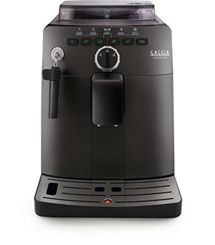 Gaggia HD8749/01 Naviglio Black - Machine à café automatique, pour Espresso et Cappuccino, Grains de café, 15 bars, 1850W, Noir, 100% Made in Italy