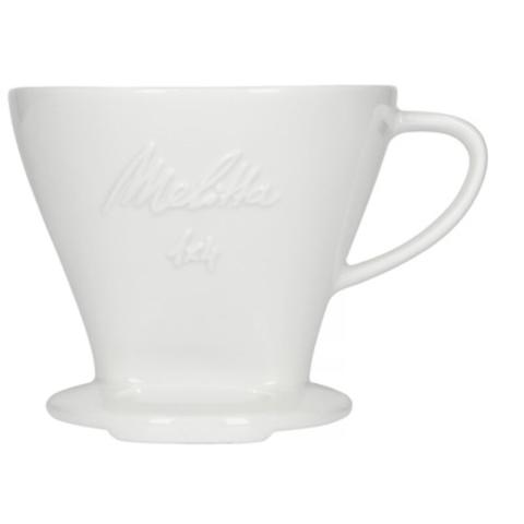 Goutteur à café en porcelaine Melitta 1x4 - Blanc