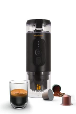 HANDPRESSO - E PRESSO 21700 cafetiere Nespresso portable batterie USB - Machine a cafe batterie portable Nespresso USB pour voiture, voyage. Cafetiere batterie Nespresso portable USB camping ou auto