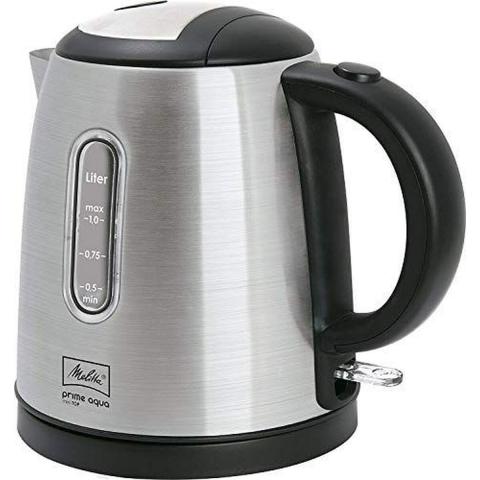 Kettle Melitta Melitta Prime Aqua Mini Top Eu Silver Plastic 2200 W 1 L