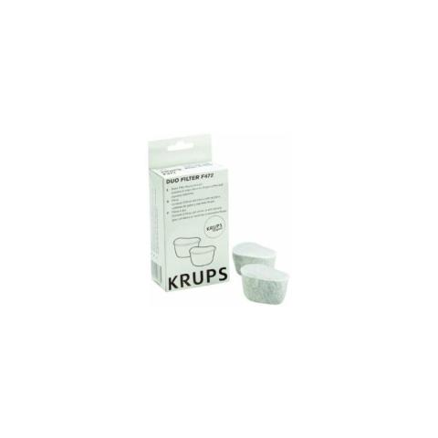 Kit de 2 filtres anti calcaire pour Cafetière Krups F4720057