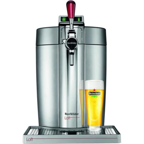 Krups Beertender Loft Edition Silver/Chrome Machine à bière, Tireuse à bière, Pompe à bière, Machine à bière pression, Fût 5 L Krups Beertender Loft Edition Silver/Chrome Machine à bière, Tireuse à bière, Pompe à bière, Machine à bière pression, Fût 5 L