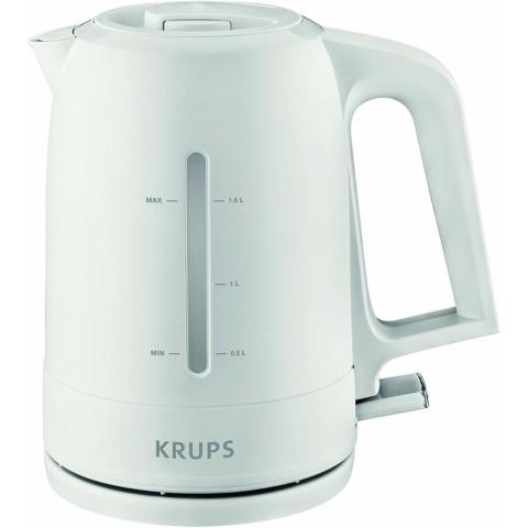 Krups bouilloire électrique de 1,6L sans fil 2400W blanc