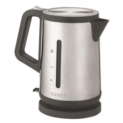 Krups Bouilloire Electrique KRUPS BW442D10 Control Line  sans fil inox, 2400 W, Capacité 7 L, Ouverture assistée du couvercle