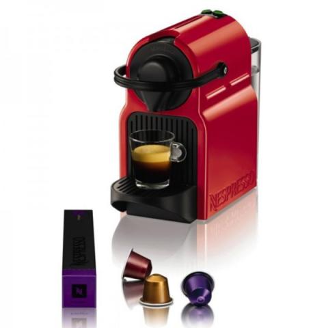 Krups Cafetière à capsules Krups Nespresso Inissia XN100510 0,7 L 19 bar 1270W Rouge Krups Cafetière à capsules Krups Nespresso Inissia XN100510 0,7 L 19 bar 1270W Rouge