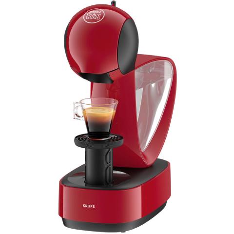 Krups - Cafetière à dosette 15 bars 1500w rouge et noir yy3877fd - rouge/noir