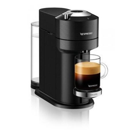 Krups Cafetière à dosette ou capsule Krups Nespresso Vertuo Next Premium Noire 1,1L Finitions Chromées YY4297FD