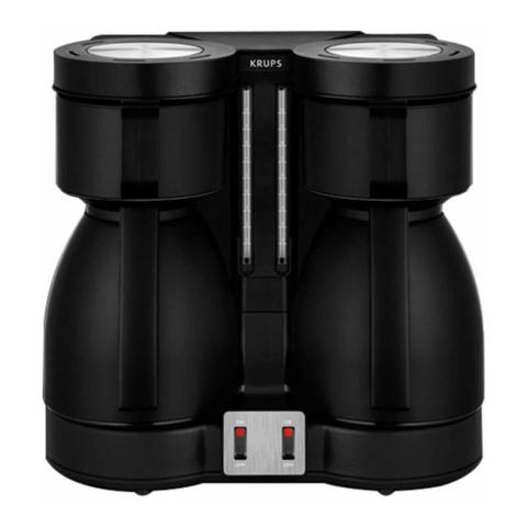 Krups cafetière électrique pour 16 tasses 1700W noir