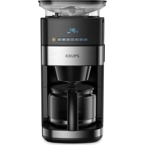 Krups Cafetière filtre Grind Aroma KM832810 Krups Cafetière filtre Grind Aroma KM832810