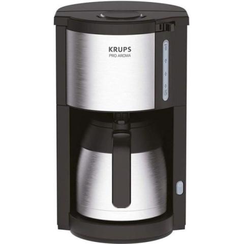 Krups Cafetière isotherme Pro Aroma KM305D10 - Noir/Inox Krups Cafetière isotherme Pro Aroma KM305D10 - Noir/Inox