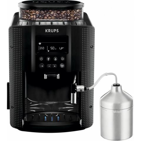 Krups - ea 8160 - Machine à expresso - 1,8 l - Café en grains - Broyeur intégré - 1450 w - Noir (EA8160) Krups - ea 8160 - Machine à expresso - 1,8 l - Café en grains - Broyeur intégré - 1450 w - Noir (EA8160)
