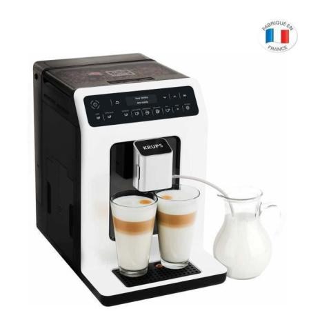 KRUPS EA890110 Evidence - Machine à café à grain - Broyeur grain - Cafetière Expresso Cappuccino Espresso - 2 tasses KRUPS EA890110 Evidence - Machine à café à grain - Broyeur grain - Cafetière Expresso Cappuccino Espresso - 2 tasses