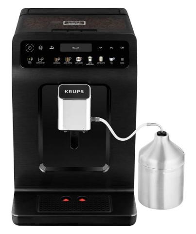Krups EA8948 Evidence Plus Machine à café automatique Noir/métal 145 cm Krups EA8948 Evidence Plus Machine à café automatique Noir/métal 145 cm