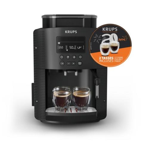 Krups Essential Machine espresso automatique Ecran LCD EA81P8E0 Krups Essential Machine espresso automatique Ecran LCD EA81P8E0