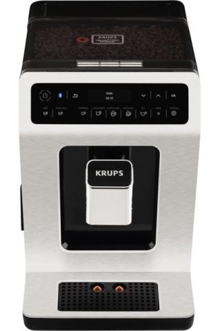 Krups Evidence YY3070FD - Machine à café automatique avec buse vapeur "Cappuccino" - 15 bar - noir / argent