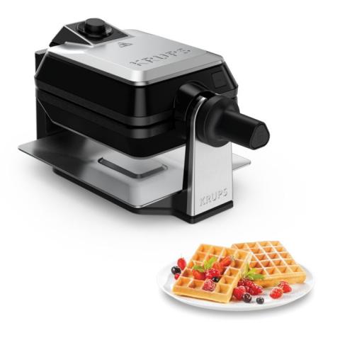 Krups Gaufrier Rotatif Grandes gaufres Cuisson homogène Thermostat FDD95D10 Krups Gaufrier Rotatif Grandes gaufres Cuisson homogène Thermostat FDD95D10