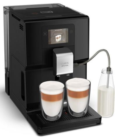 KRUPS Intuition Preference Machine à café Broyeur à grain  Cafetière expresso cappuccino espresso Ecran tactile EA873810