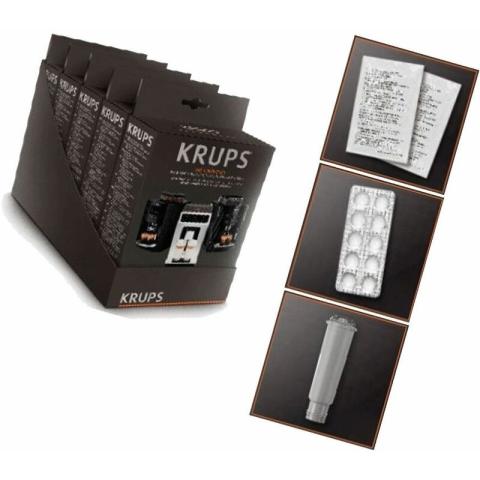 Krups - Lot de 5 kits nettoyant détartrant