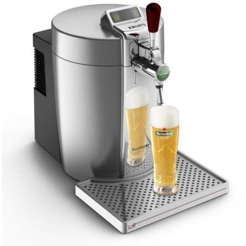 Krups – Machine à bière pression 5L – Distributeur BeerTender – Température fixe 4°C – Design haut de gamme pour moments conviviaux - VB700E00 Krups – Machine à bière pression 5L – Distributeur BeerTender – Température fixe 4°C – Design haut de gamme pour moments conviviaux - VB700E00