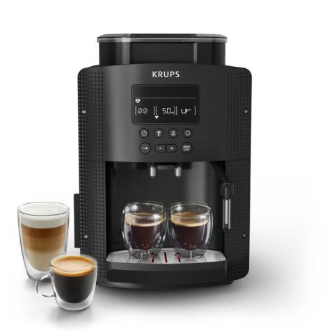 KRUPS Machine à café broyeur à grain Ecran LCD Nettoyage automatique EA815070 KRUPS Machine à café broyeur à grain Ecran LCD Nettoyage automatique EA815070