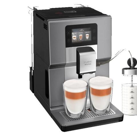 KRUPS Machine à café broyeur à grains Ecran tactile couleur 15 recettes EA875E10 - RECONDITIONNE KRUPS Machine à café broyeur à grains Ecran tactile couleur 15 recettes EA875E10 - RECONDITIONNE