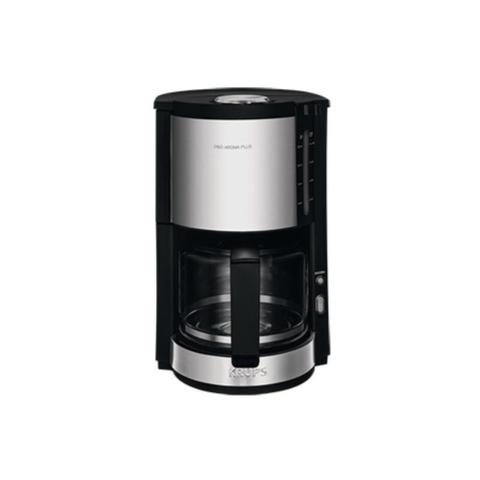 Krups - Machine a Cafe - Cafetiere Electrique filtre électrique 1,25L, a café Pro Aroma Plus, 15 tasses, Noir Inox KM321010 Krups - Machine a Cafe - Cafetiere Electrique filtre électrique 1,25L, a café Pro Aroma Plus, 15 tasses, Noir Inox KM321010