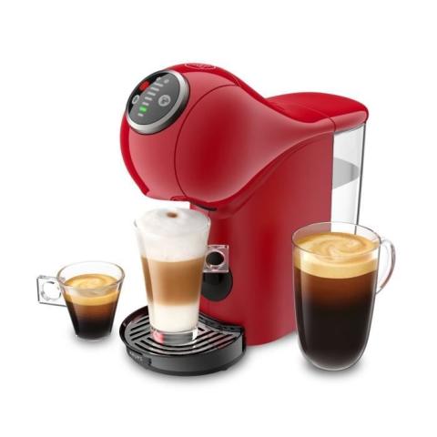 KRUPS Machine à café, Cafetière expresso, Compact, Fonction XL, Multi-boissons, Genio S Plus rouge YY4444FD KRUPS Machine à café, Cafetière expresso, Compact, Fonction XL, Multi-boissons, Genio S Plus rouge YY4444FD