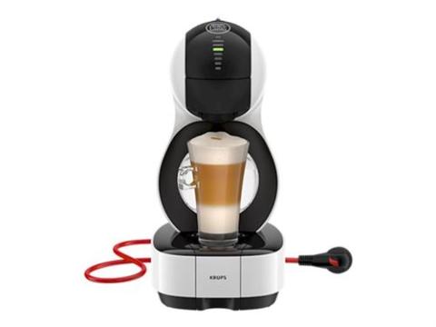 Krups Nescafé Dolce Gusto Lumio KP1301 - Machine à café - 15 bar - blanc/noir Krups Nescafé Dolce Gusto Lumio KP1301 - Machine à café - 15 bar - blanc/noir