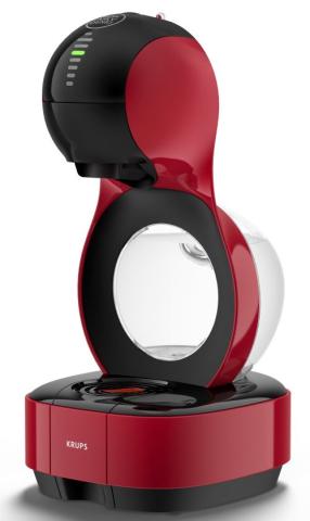 Krups Nescafé Dolce Gusto Lumio YY3044FD - Machine à café - 15 bar - rouge/noir