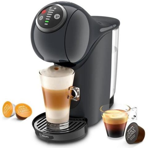 KRUPS Nescafé Dolce Gusto Machine à café multi-boissons, Compact, Haute pression, Fonction XL, Arrêt automatique, Genio S KP340B10 KRUPS Nescafé Dolce Gusto Machine à café multi-boissons, Compact, Haute pression, Fonction XL, Arrêt automatique, Genio S KP340B10