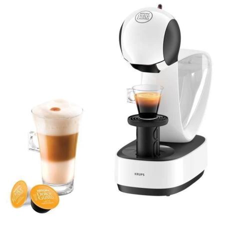 KRUPS NESCAFE DOLCE GUSTO YY3876FD Infinissima Machine à café capsule, 15 bars, Réservoir 1,2L, Porte tasse amovible, Multi boissons KRUPS NESCAFE DOLCE GUSTO YY3876FD Infinissima Machine à café capsule, 15 bars, Réservoir 1,2L, Porte tasse amovible, Multi boissons