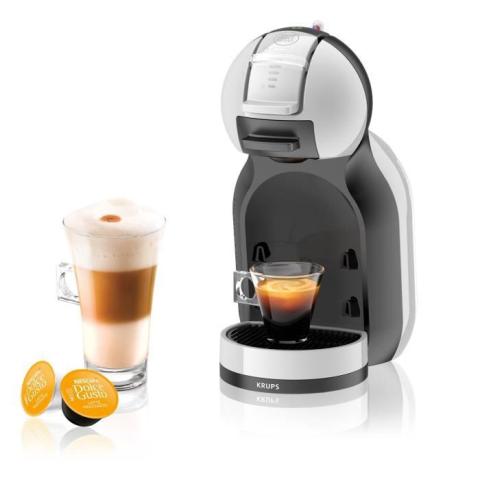 KRUPS Nescafé Dolce Gusto YY3888FD Mini Me Machine à café expresso, Pression 15 bars, Curseur de dosage, Cafetière dosettes, Gris KRUPS Nescafé Dolce Gusto YY3888FD Mini Me Machine à café expresso, Pression 15 bars, Curseur de dosage, Cafetière dosettes, Gris