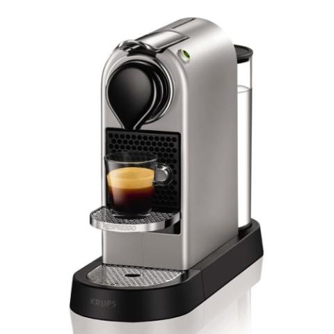 Krups Nespresso CitiZ XN740B10 - Machine à café - 19 bar - argent