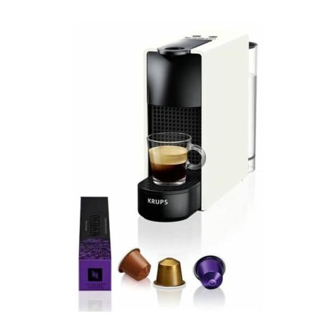 KRUPS NESPRESSO Essenza Mini Machine a cafÈ expresso, capsules, Blanc YY2912FD KRUPS NESPRESSO Essenza Mini Machine a cafÈ expresso, capsules, Blanc YY2912FD