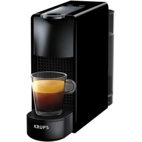 Krups Nespresso Essenza Mini XN1118 Machine à café avec buse vapeur "Cappuccino" 19 bar noir