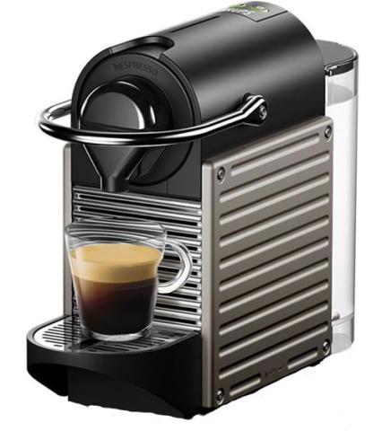KRUPS NESPRESSO ORIGINAL PIXIE TITAN SILVER YY5361FD KRUPS NESPRESSO ORIGINAL PIXIE TITAN SILVER YY5361FD