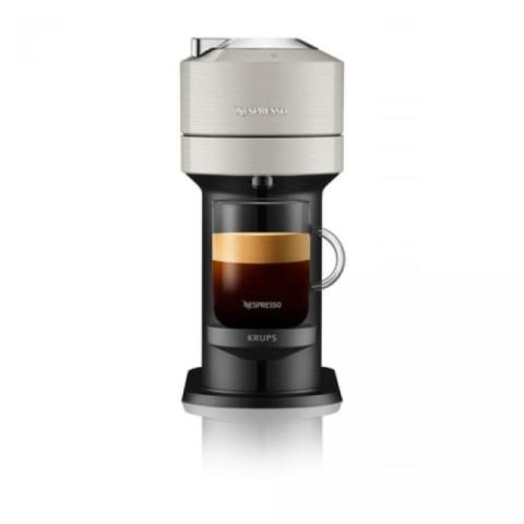 Krups Nespresso Vertuo Next Xn910b Cafetière à Dosette 1260W 1.1L Arrêt Automatique Plastique Gris  Gris