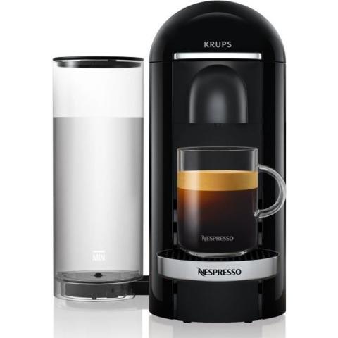 KRUPS NESPRESSO YY2779FD Vertuo Plus Machine à café Expresso Nespresso, Cafetière Expresso, 1,8 L, 5 tailles de tasses, Noir KRUPS NESPRESSO YY2779FD Vertuo Plus Machine à café Expresso Nespresso, Cafetière Expresso, 1,8 L, 5 tailles de tasses, Noir
