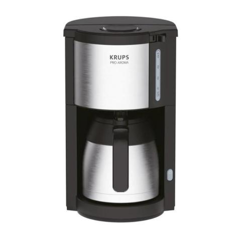 KRUPS PRO AROMA ISOTHERME NOIR INOX Cafetière filtre Isotherme Programmable KM305D10