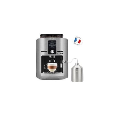Krups Quattro Force YY3069FD Espresseria - Machine à café automatique avec mousseur à lait - 15 bar - argent plastique Krups Quattro Force YY3069FD Espresseria - Machine à café automatique avec mousseur à lait - 15 bar - argent plastique