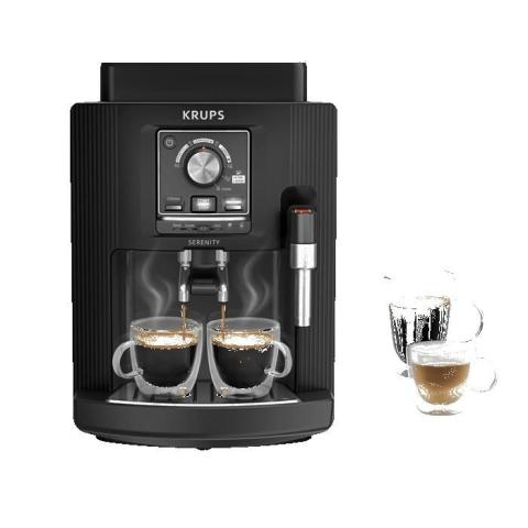 Krups Serenity Machine espresso entièrement automatique 4 boissons EA4008E0 Krups Serenity Machine espresso entièrement automatique 4 boissons EA4008E0