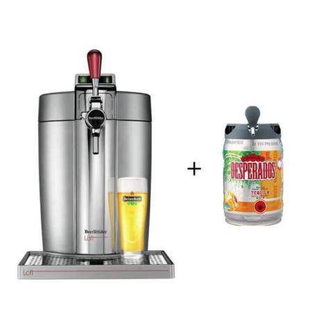 KRUPS VB700E00 - Beertender Loft + 1 fût Desperados KRUPS VB700E00 - Beertender Loft + 1 fût Desperados