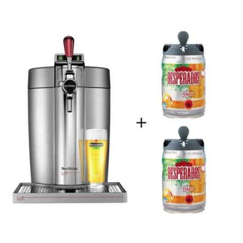 KRUPS VB700E00 - Beertender Loft + 2 fûts Desperados KRUPS VB700E00 - Beertender Loft + 2 fûts Desperados